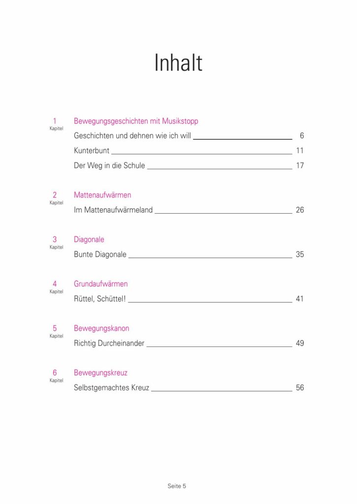 Leseprobe aus „Mein Tanzbuch 1“ – Seite 5