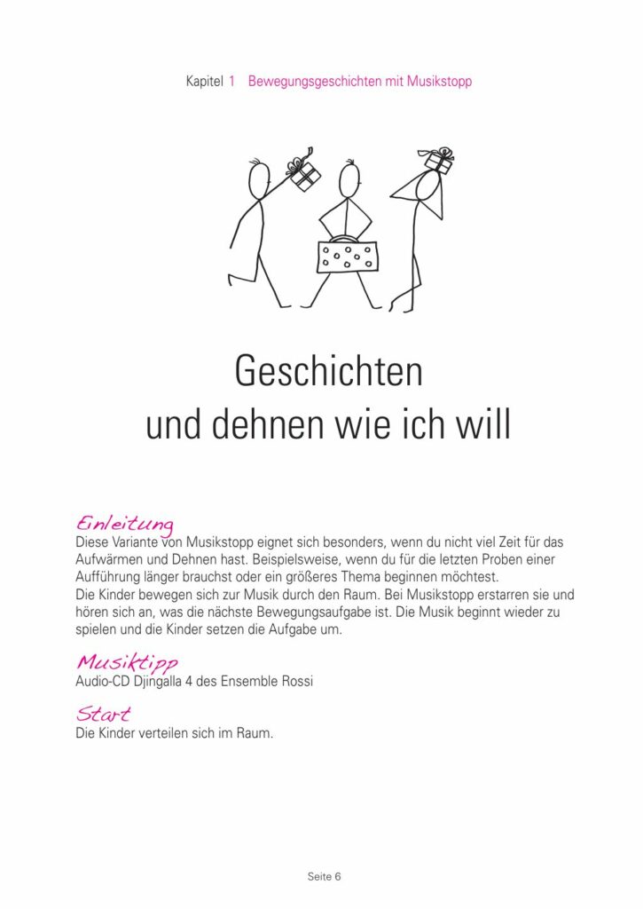 Leseprobe aus „Mein Tanzbuch 1“ – Seite 6